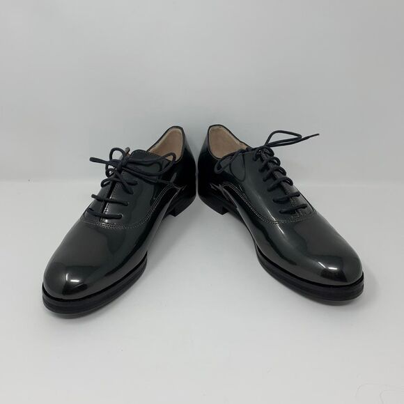 NEW furla amy patent leather lace up - Picture 4 of 10